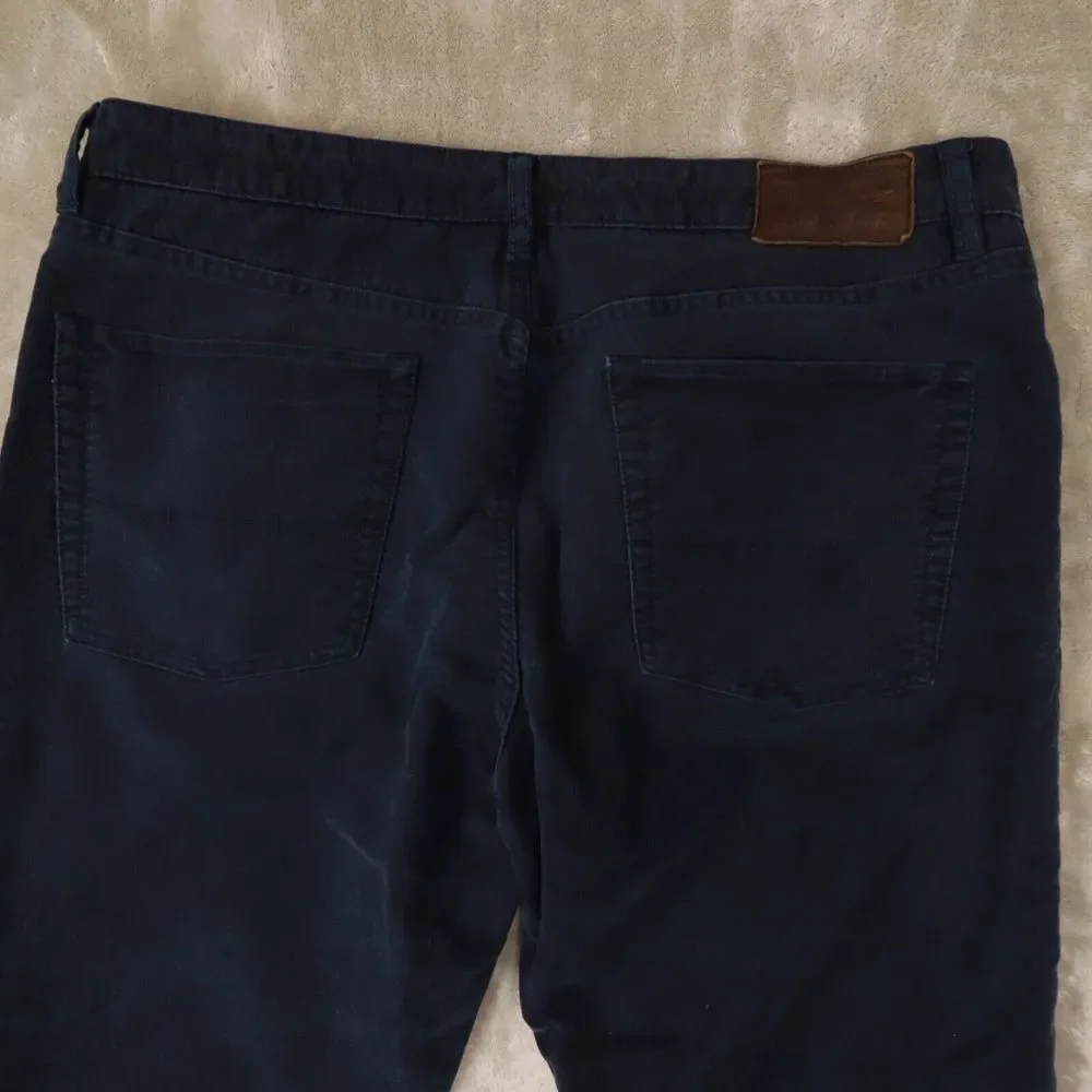 Polo‎ Ralph Lauren Men's Navy Blue 5 pocket pants size 38x32